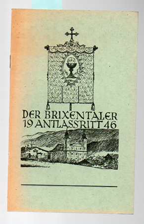 Seller image for Der Brixentaler Antlaritt for sale by Antiquariat time