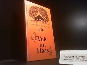 Seller image for Voss un Haas 2002 Norddeutscher Heimatkalender for sale by Der Buchecker