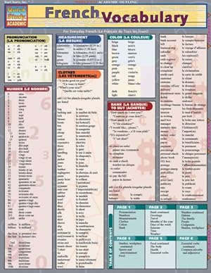 Bild des Verkufers fr French Vocabulary -Language: French zum Verkauf von GreatBookPrices