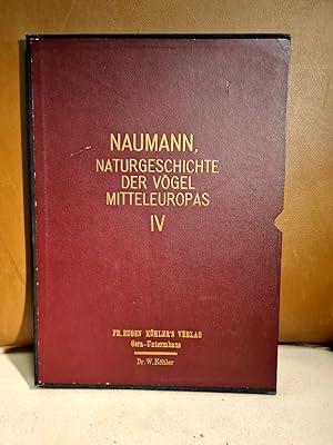 Immagine del venditore per Naturgeschichte der Vgel Mitteleuropas. IV. ( 4. ) Band: Strlinge, Stare, Pirole, Rabenvgel, Wrger, Fliegenfnger, Schwalbenvgel, Segler, Tagschlfer, Spechte, Bienenfresser, Eisvgel,. venduto da Antiquariat Friederichsen