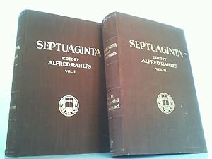 Septuaginta. Id est Vetus Testamentum graece iuxta LXX interpretes - Volumen I: Leges et historia...