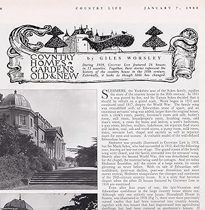 Immagine del venditore per The Twenty Six Houses Featured in Country LIfe, 1918 - Revisited 70 Years on. Several pictures and accompanying text, removed from an original issue of Country Life Magazine, 1988. venduto da Cosmo Books