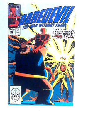 Imagen del vendedor de Daredevil, The Man Without Fear, No. 269, August 1989 (Lone Stranger) a la venta por World of Rare Books