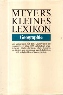 Meyers kleines Lexikon: Geographie.