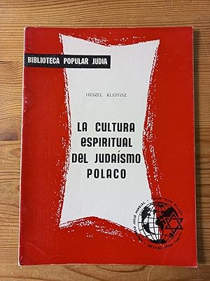 Image du vendeur pour La cultura espiritual del judasmo polaco mis en vente par Vrtigo Libros