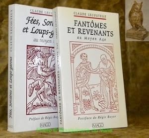 Bild des Verkufers fr 2 Titres. 1. Fes, sorcires et loups-garous au Moyen Age. Prface de Rgis Boyer 2. Fantmes et revenants au Moyen Age. Postface de Rgis Boyer. zum Verkauf von Bouquinerie du Varis