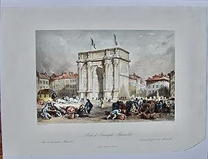 Arch of triumph, Marseilles