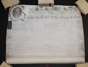 Letters Patent of 1803 making Brook Watson a Baronet.