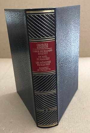 Imagen del vendedor de Oeuvres compltes XV / l'amie de madame maigret -un noel de maigret -les memoires de maigret -maigret au picratt's a la venta por librairie philippe arnaiz