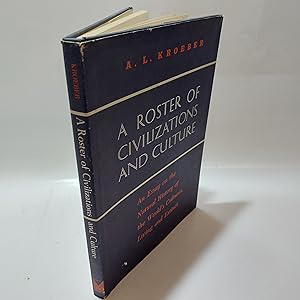 Bild des Verkufers fr Roster of Civilizations and Culture zum Verkauf von Cambridge Rare Books
