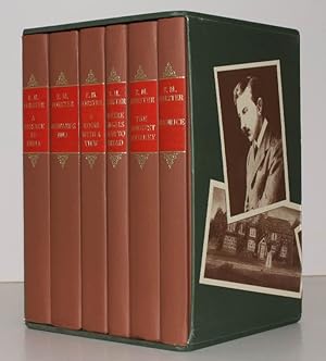 Seller image for [The Complete Novels of E.M. Forster.] A Passage to India [with] Howard's End [with] A Room with a View [with] Where Angels Fear to Tread [with] The Longest Journey [with] Maurice. Lithographs by Glynn Boyd Harte. NEAR FINE SET IN PUBLISHER'S SLIP-CASE for sale by Island Books