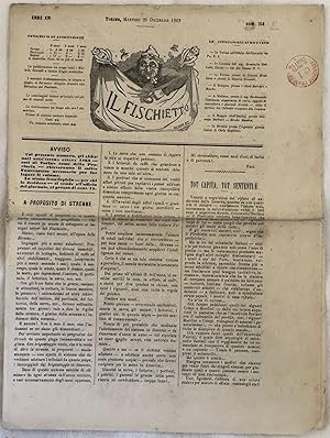 IL FISCHIETTO TORINO MARTEDI 29 DICEMBRE 1863,