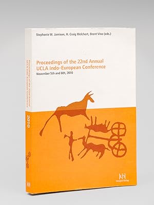 Seller image for Proceedings of the 22nd Annual UCLA Indo-European Conference. Los Angeles November 5th and 6th, 2010 for sale by Librairie du Cardinal