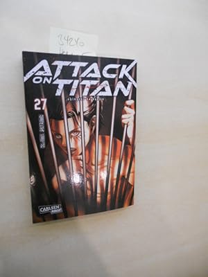 Bild des Verkufers fr Attack on Titan, 27. shingcki no kyojin. zum Verkauf von Klaus Ennsthaler - Mister Book