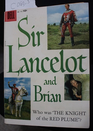 SIR LANCELOT and BRIAN - Four Color #775 (March/1957; DELL Pub; Original USA Color Comic Book); (...