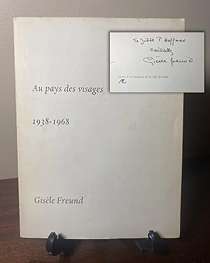 Au pays des visages. 1938-1968. Signed