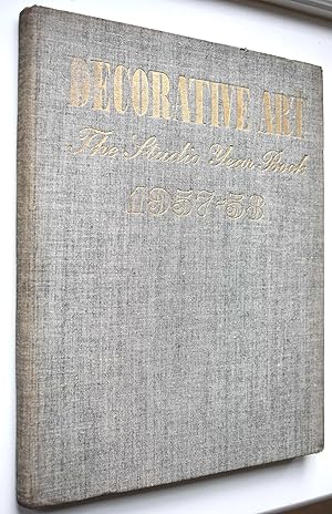 DECORATIVE ART The Studio Year Book Of Furnishing & Decoration 1957-1958