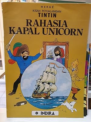 Image du vendeur pour Tintin Rahasia Kapal Unicorn (dition indonsienne: Le Secret de la Licorne)) mis en vente par Les Kiosques