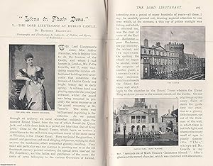 Bild des Verkufers fr The Lord Lieutenant at Dublin Castle. A rare original article from the Idler Magazine, 1893. zum Verkauf von Cosmo Books