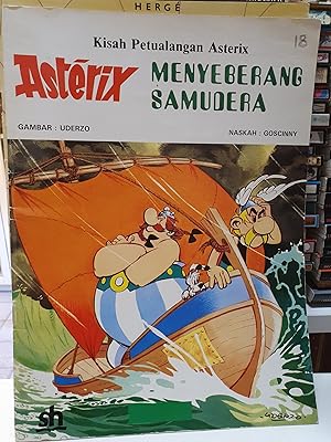 Image du vendeur pour Asterix Menyeberang Samudera (dition indonsienne : La Grande traverse) mis en vente par Les Kiosques