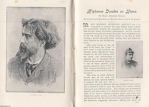 Imagen del vendedor de Alphonse Daudet at Home. A rare original article from the Idler Magazine, 1893. a la venta por Cosmo Books