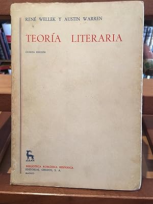 TEORIA LITERARIA