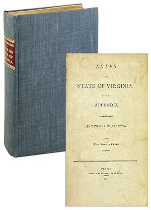 Notes on the State of Virginia, with an Appendix