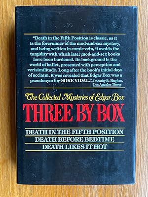 Seller image for The Collected Mysteries of Edgar Box: Three By Box for sale by Scene of the Crime, ABAC, IOBA