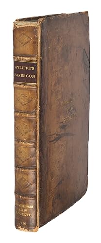 Parergon Juris Canonici Anglicani, or, A Commentary By Way of.