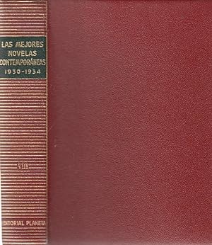 Seller image for LAS MEJORES NOVELAS CONTEMPORNEAS TOMO VIII. 1930-1934 for sale by Librera Vobiscum