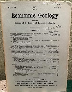 Immagine del venditore per Economic Geology and the Bulletin of the Society of Economic Geologists Volume 54 Number 3 venduto da Crossroads Books