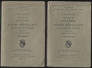 traduction des LÉGENDES et CONTES MERVEILLEUX de la Grande KABYLIE recueillis par Auguste MOULIÉRAS