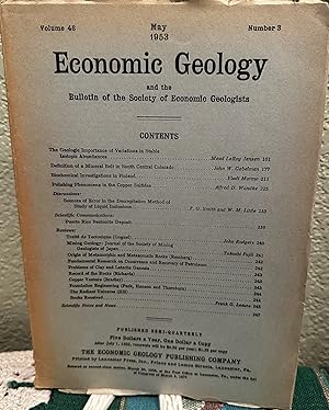 Imagen del vendedor de Economic Geology and the Bulletin of the Society of Economic Geologists Volume 48 Number 3 a la venta por Crossroads Books