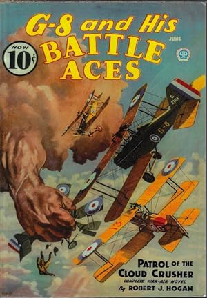 G-8 AND HAS BATTLE ACES: June 1936 (reprint)("Patrol of the Cloud Crusher") #33