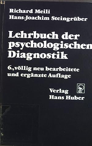 Bild des Verkufers fr Lehrbuch der psychologischen Diagnostik. zum Verkauf von books4less (Versandantiquariat Petra Gros GmbH & Co. KG)