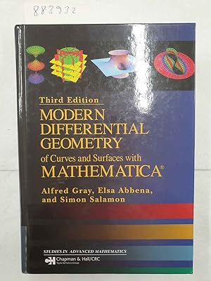 Modern Differential Geometry of Curves and Surfaces with Mathematica (Studies in Advanced Mathema...