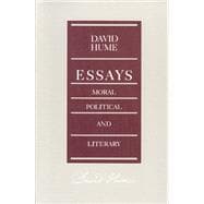 Seller image for Essays, Moral, Political, and Literary for sale by eCampus