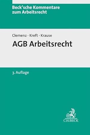 Immagine del venditore per AGB-Arbeitsrecht venduto da Wegmann1855