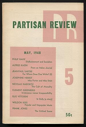 Imagen del vendedor de Partisan Review - Vol. XV, No. 5, May 1948 a la venta por Between the Covers-Rare Books, Inc. ABAA