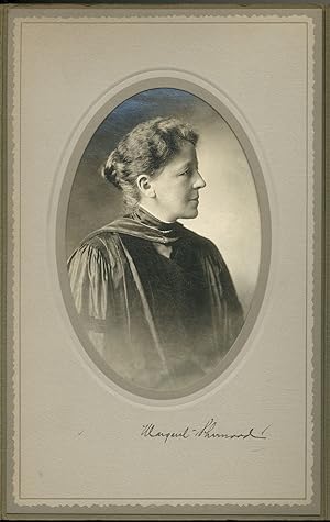 Bild des Verkufers fr Signed Photographic Portrait of Margaret Pollock Sherwood zum Verkauf von Between the Covers-Rare Books, Inc. ABAA