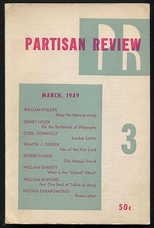 Imagen del vendedor de Partisan Review - Vol. XVI, No. 3, March 1949 a la venta por Between the Covers-Rare Books, Inc. ABAA