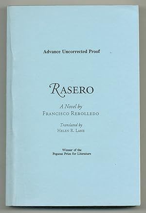 Imagen del vendedor de Rasero a la venta por Between the Covers-Rare Books, Inc. ABAA