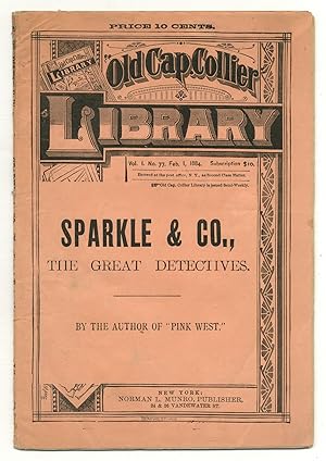 Bild des Verkufers fr Sparkle & Co., The Great Detectives or Tracked by an Unknown Foe zum Verkauf von Between the Covers-Rare Books, Inc. ABAA