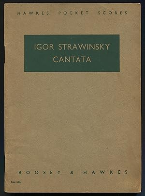 Bild des Verkufers fr Cantata: For Soprano, Tenor, Female Chorus, and a small Instrumental Ensemble zum Verkauf von Between the Covers-Rare Books, Inc. ABAA