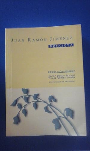 Seller image for JUAN RAMN JIMNEZ, PROSISTA (Huelva, 2000) for sale by Multilibro