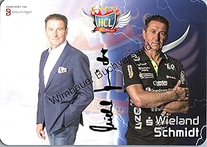 Bild des Verkufers fr Original Autogramm Wieland Schmidt Handball /// Autograph signiert signed signee Saison 2015 / 2016 zum Verkauf von Antiquariat im Kaiserviertel | Wimbauer Buchversand