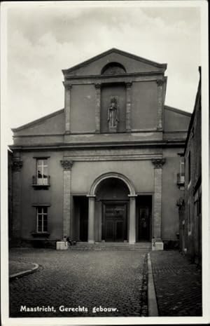 Bild des Verkufers fr Ansichtskarte / Postkarte Maastricht Limburg Niederlande, Gerechts gebouw zum Verkauf von akpool GmbH