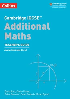 Imagen del vendedor de Cambridge Igcse (tm) Additional Maths Teacher's Guide 2 Revised edition a la venta por GreatBookPricesUK