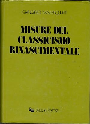 Immagine del venditore per Misure del classicismo rinascimentale venduto da Librora