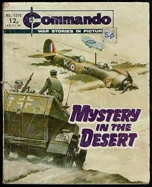 Mystery in the Desert Commando War Stories in Pictures No.1370